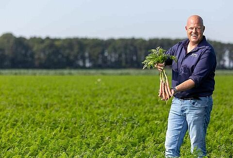 A Trianum-G biztosítja a szabadföldi növények gyors fejlődését